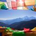 Bergpanarama des Himalaya während einer Tibetreise